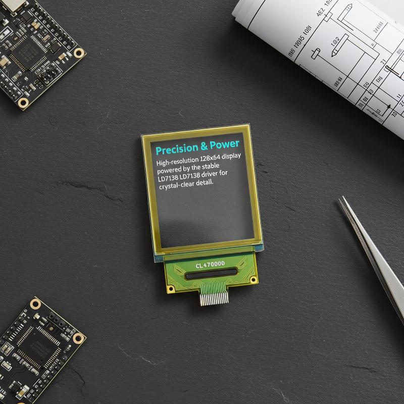 Diy Wearable Electronics - Transparent 1.5 Inch PMOLED Display 128x64