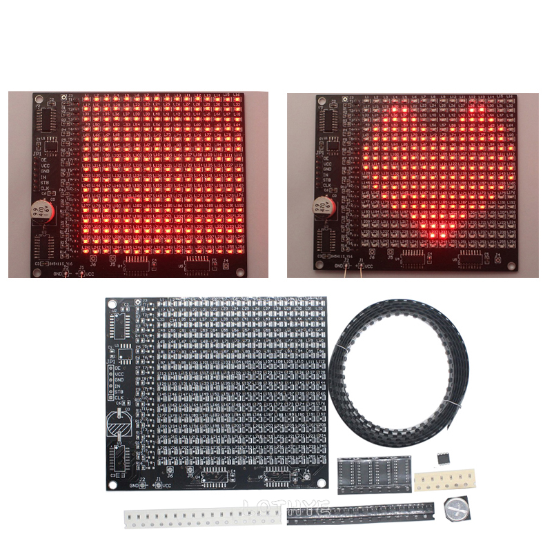 Diy Electronics Kits For Kids - DIY Electronic Kit 256 LED Dot