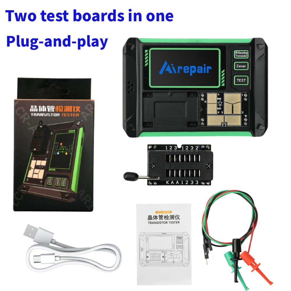 Diy Home Electronics Lab - LCR-AR1 Multifunctional Transistor Tester Capacitance Resistance
