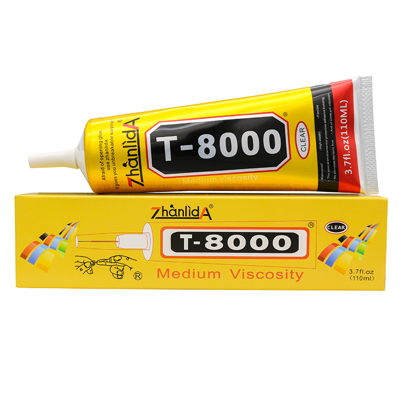 Diy Electronic Components - Zhanlida T8000 15/50/110ML Clear Mobile Phone