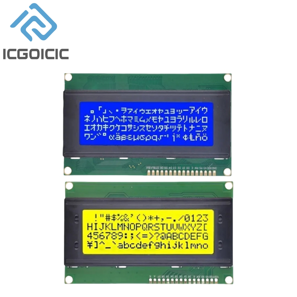 I2C Lcd Display - 2004A LCD2004 Blue / Yellow-Green LCD