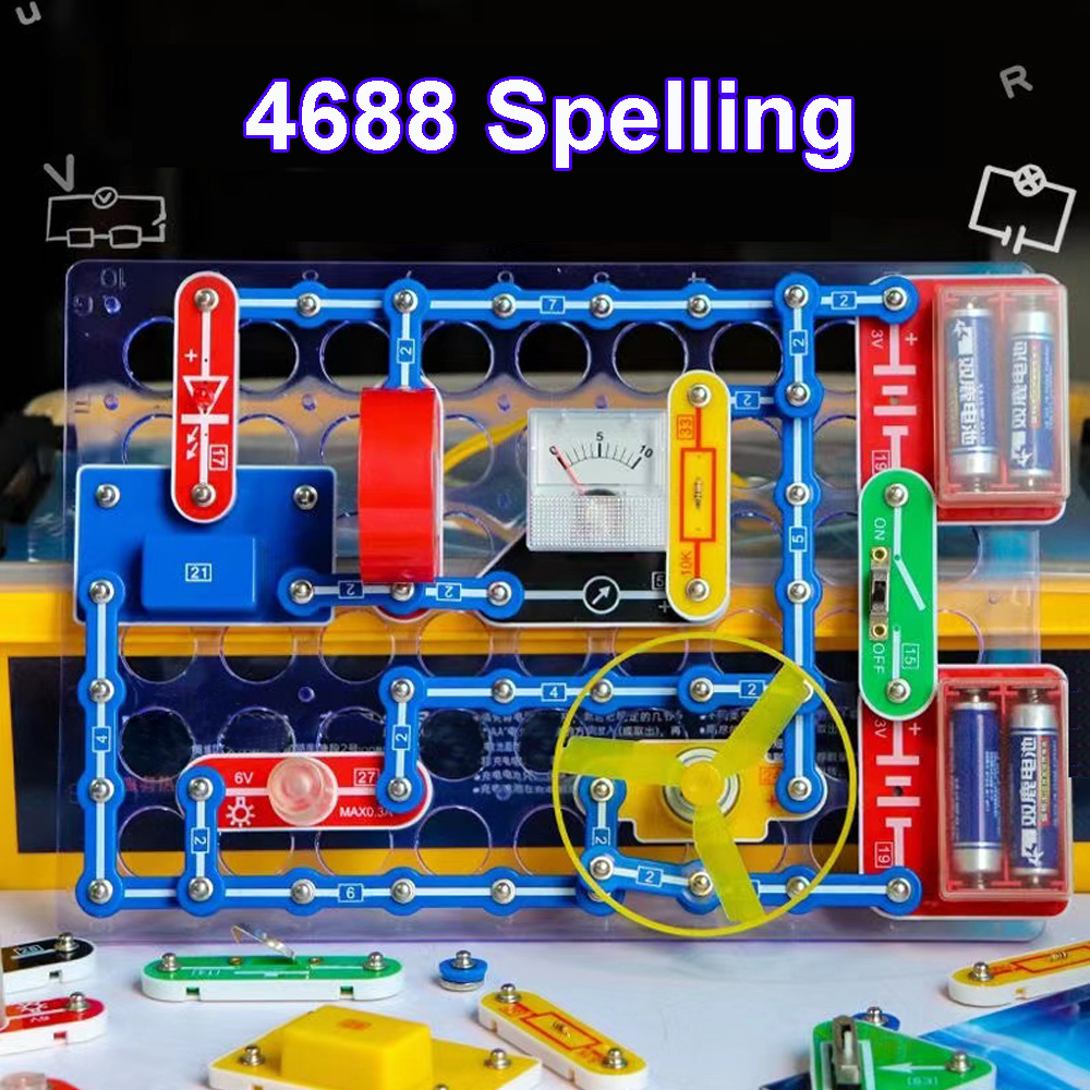 Diy Electronics Kits For Kids - Circuit Electronic Science Education Assemble Physics
