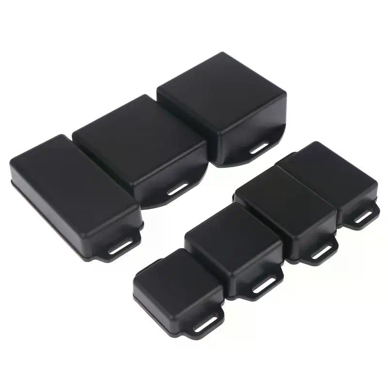 Diy Electronics Set - Black Plastic Electronic Project Enclosure Set