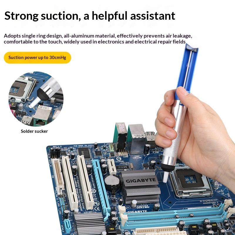 Desoldering Pump Solder - Desoldering Pump 1 Robust Aluminum Metal