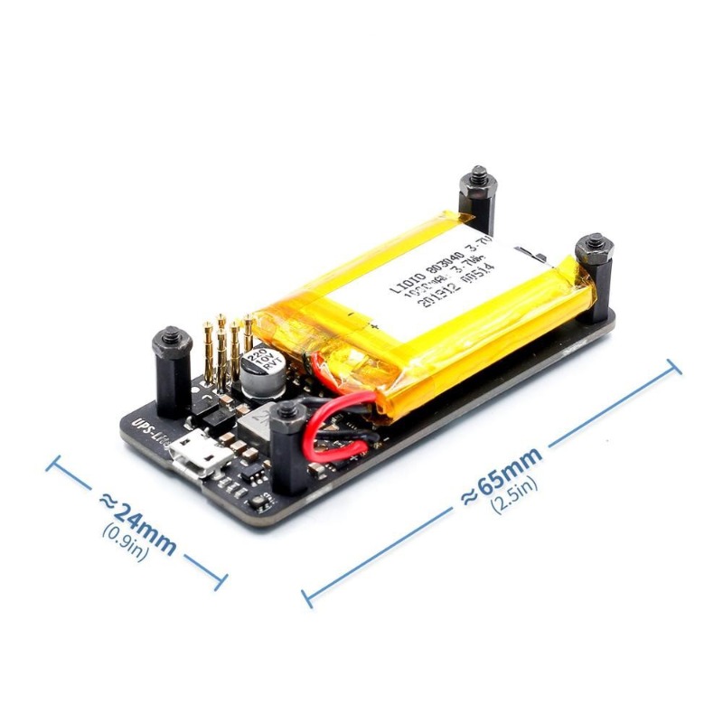 Raspberry Pi Zero - UPS-Lite Module for Raspberry Pi Zero