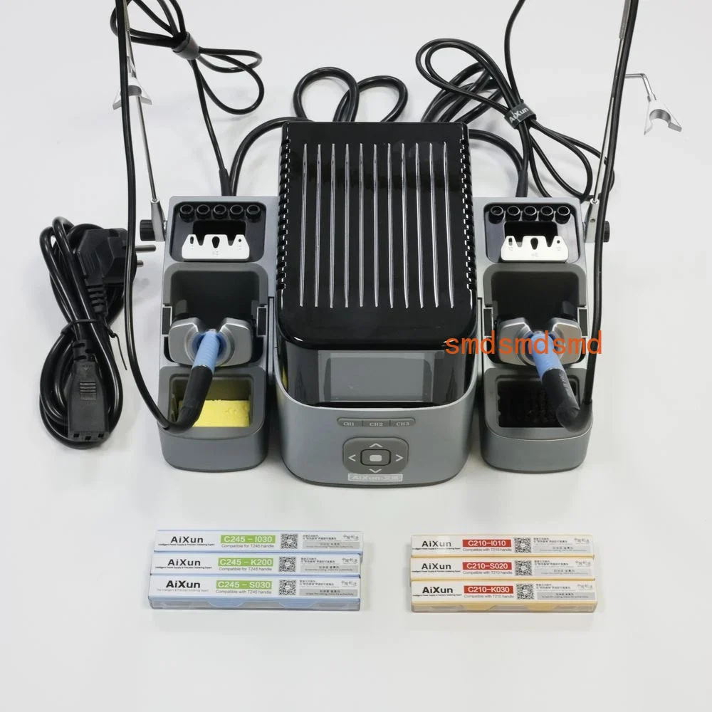 Soldering Iron Kit - T420D Dual-channel Intelligent Soldering Station with