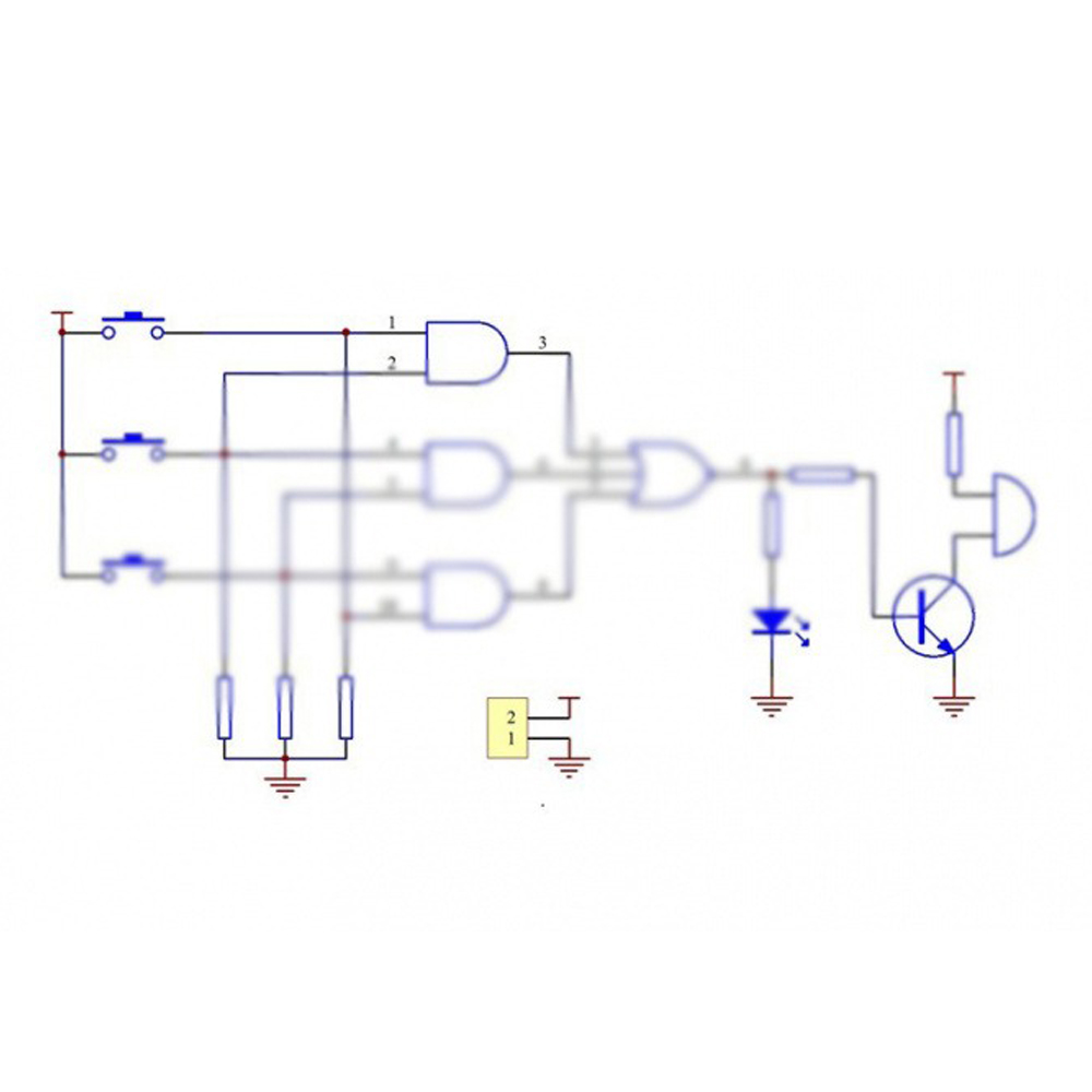 Diy Home Electronics Lab - Three Person Voter Digital Circuit Lab