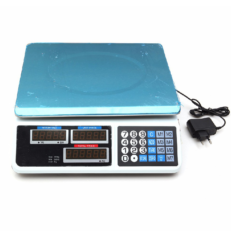 Diy Electronics Stores - Stainless Steel Electronic Scale 30KG Rechargeable