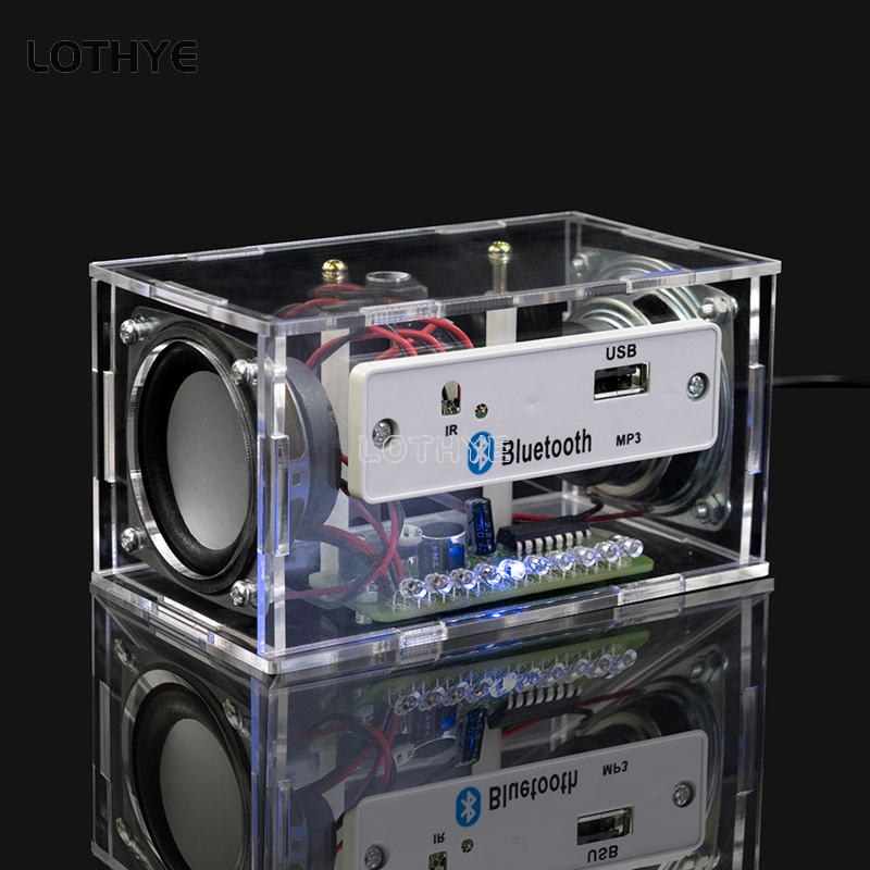 Diy Electronic Components - Mini Dual Channel Bluetooth Speaker Audio