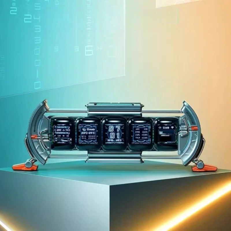 Diy Electronics Table - DIY Electron Figurines Creative Fluorescent Tube