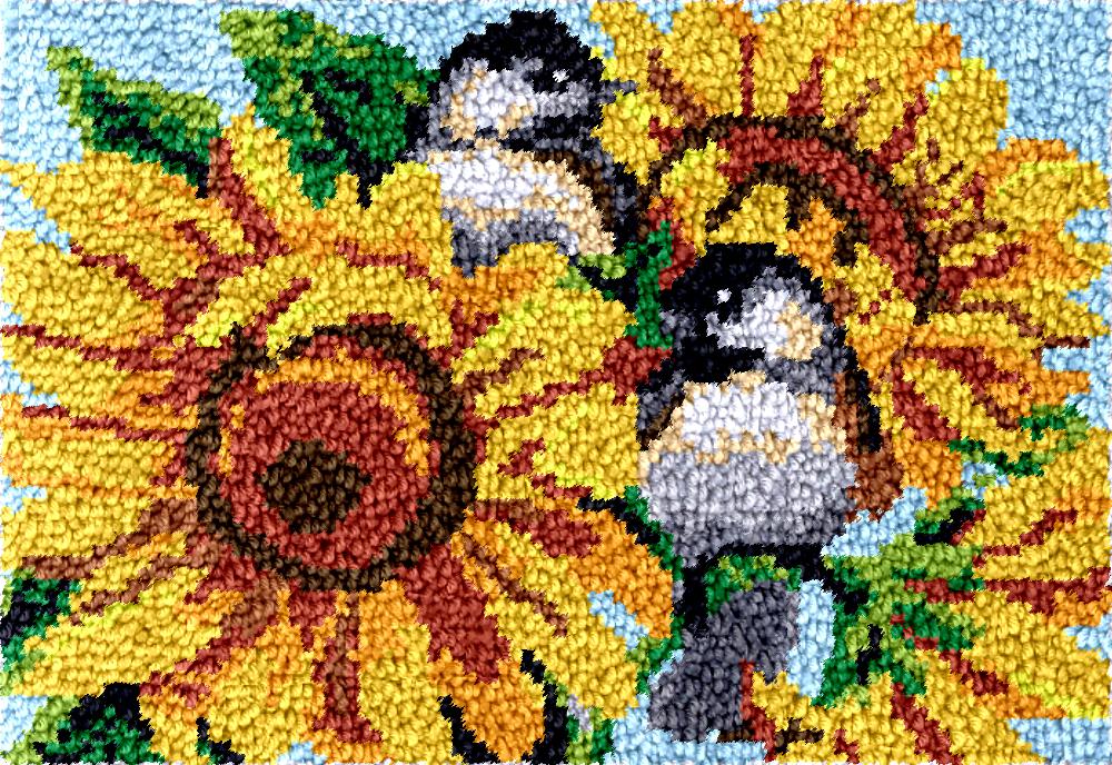 Diy Electronics For Adults - Latch Hook Rug Kits birds and