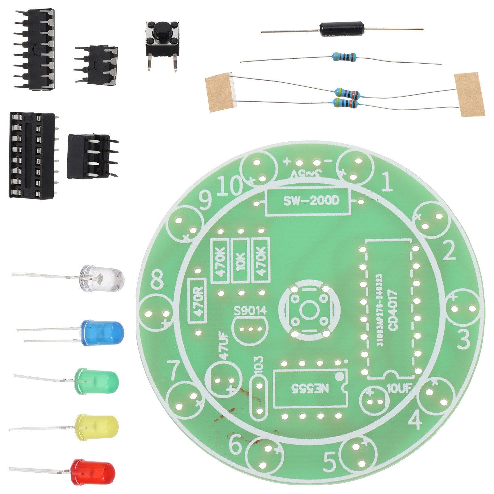 Diy Electronics For Adults - Electronics Soldering Kit DIY Practice Board