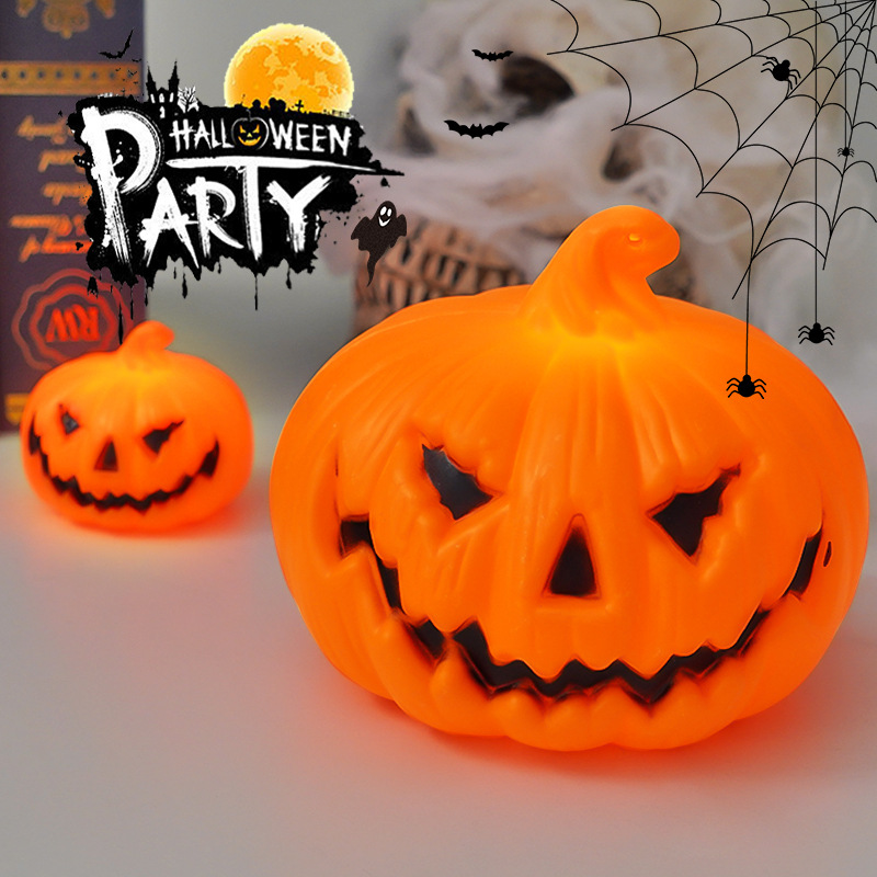 Diy Halloween Electronics - Halloween LED Pumpkin Lamp Ornaments Horror