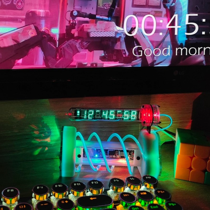 Room Design Clock Bedside Tabl - đánh giá và giá Diy Electronics Table
