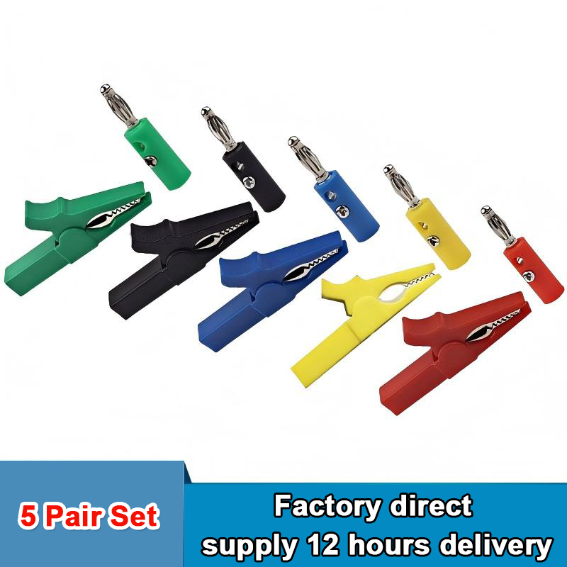 Insulated Alligator Clip with  - đánh giá và giá Crocodile Clip Set