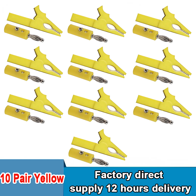 Insulated Alligator Clip with  - đánh giá và giá Crocodile Clip Set
