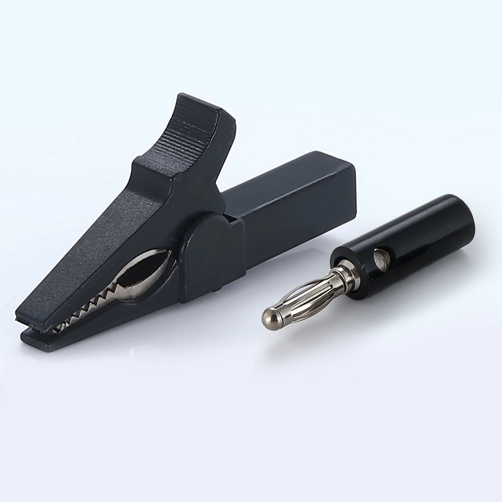 Alligator Clip with Banana Plu - đánh giá và giá Crocodile Clip Set