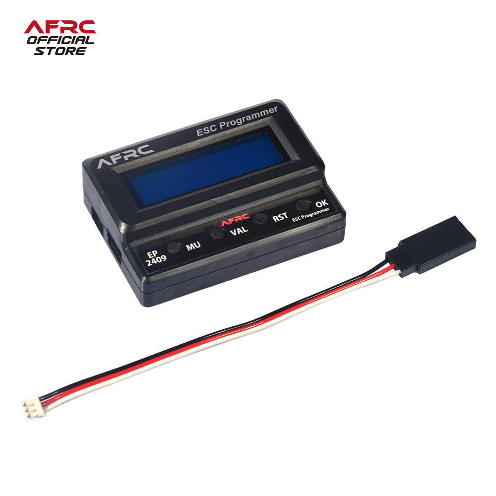 AFRC EP2409 LCD ESC programmer - đánh giá và giá Diy Electronics Set