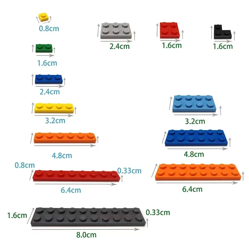 100PCS MOC 2420 Plate 2x2 Buil - đánh giá và giá Diy Electronics Gift Ideas