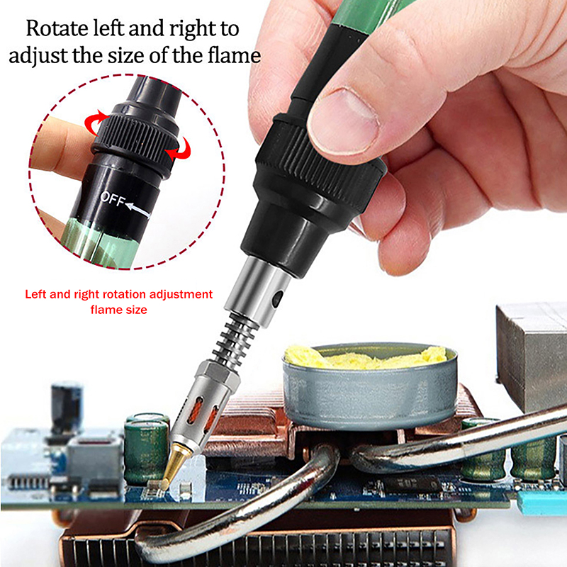 1PC Plastic Metal 1300℃ Butane - đánh giá và giá Flux Pen Electronics