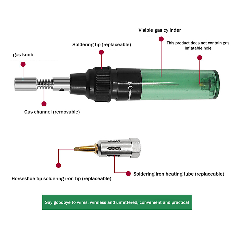 1PC Plastic Metal 1300℃ Butane - đánh giá và giá Flux Pen Electronics