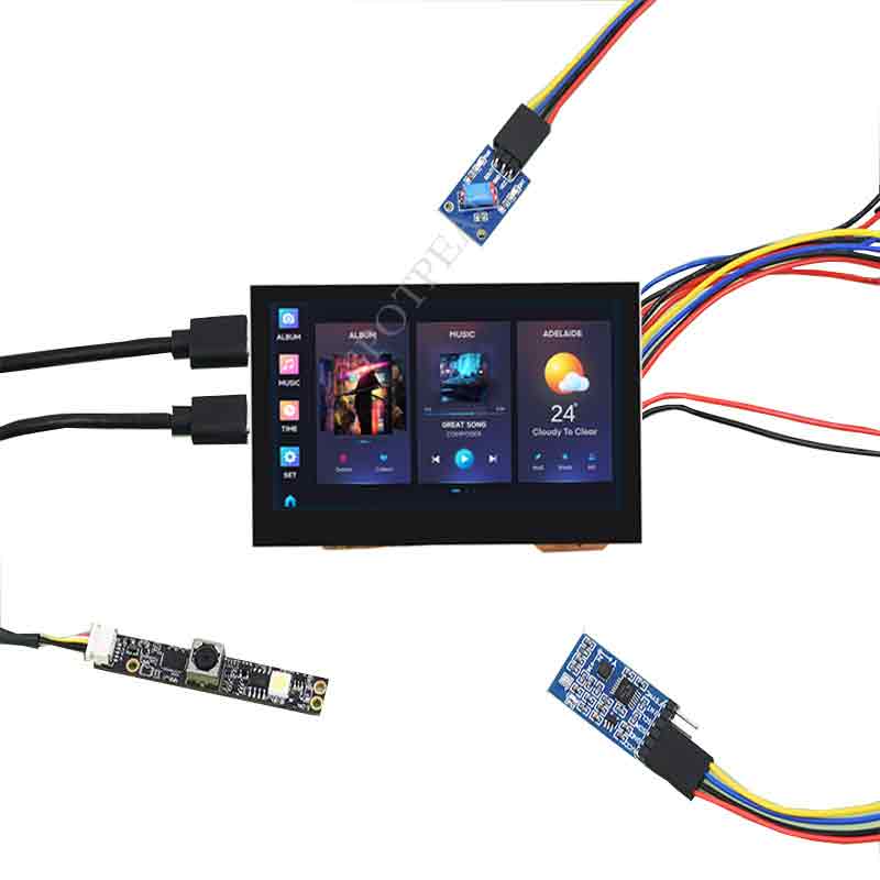 ESP32 S3 4.3inch LCD 800x480 C - đánh giá và giá I2C Lcd Display