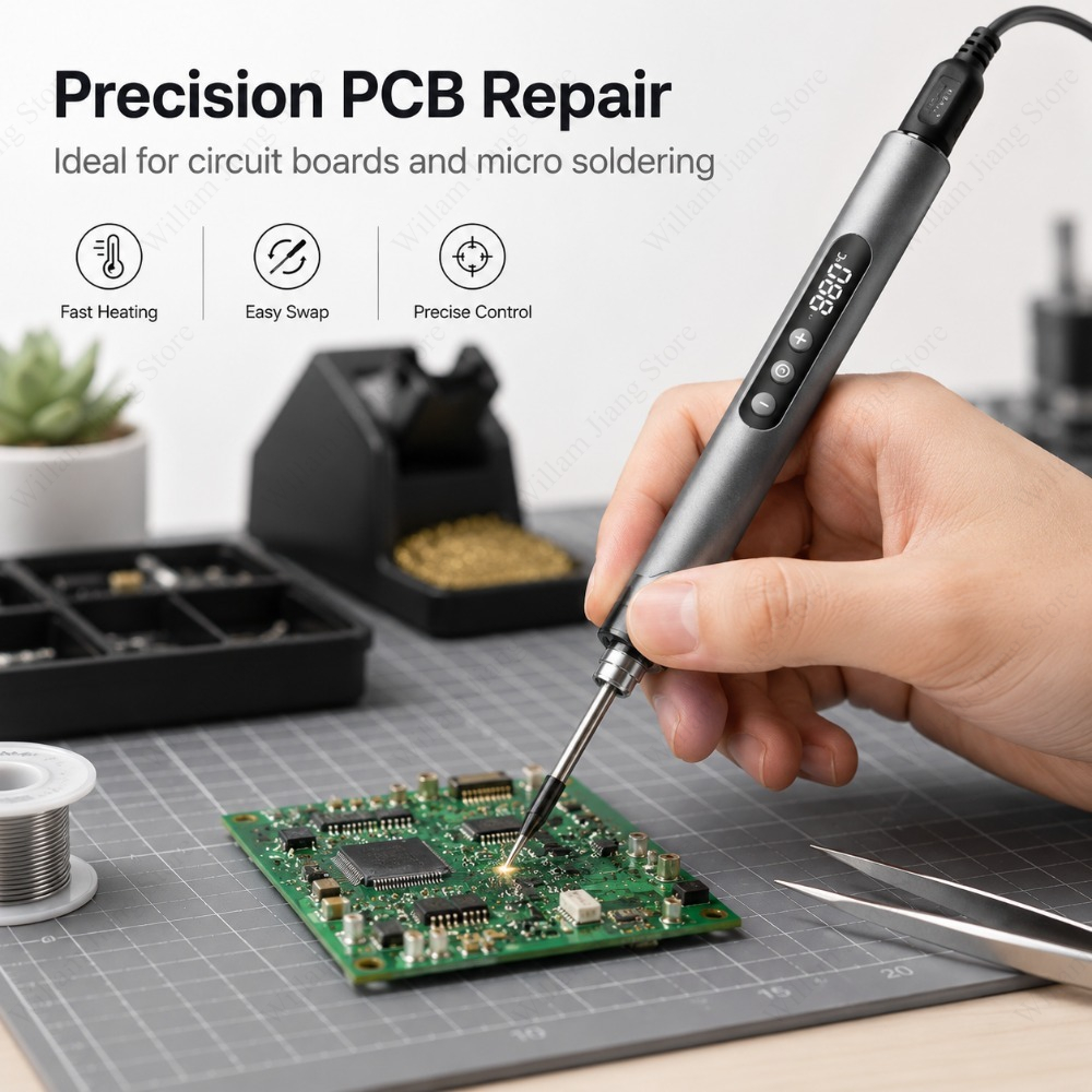1/3 PCS USB Soldering Iron Rep - đánh giá và giá Flux Pen Electronics