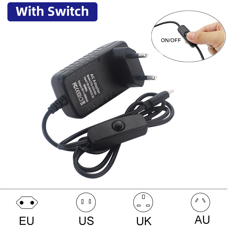 5V 3A Raspberry Pi 4 Nguồn USB - đánh giá và giá Raspberry Pi Zero