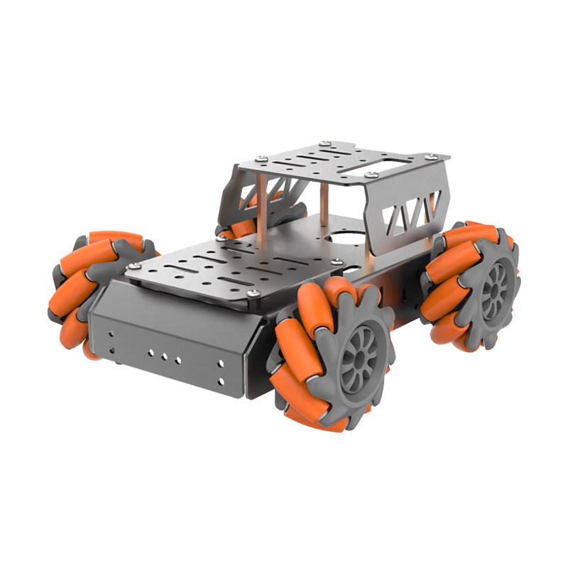 Four-wheeled Electric Cart Alu - đánh giá và giá Diy Robot Electronics Kit