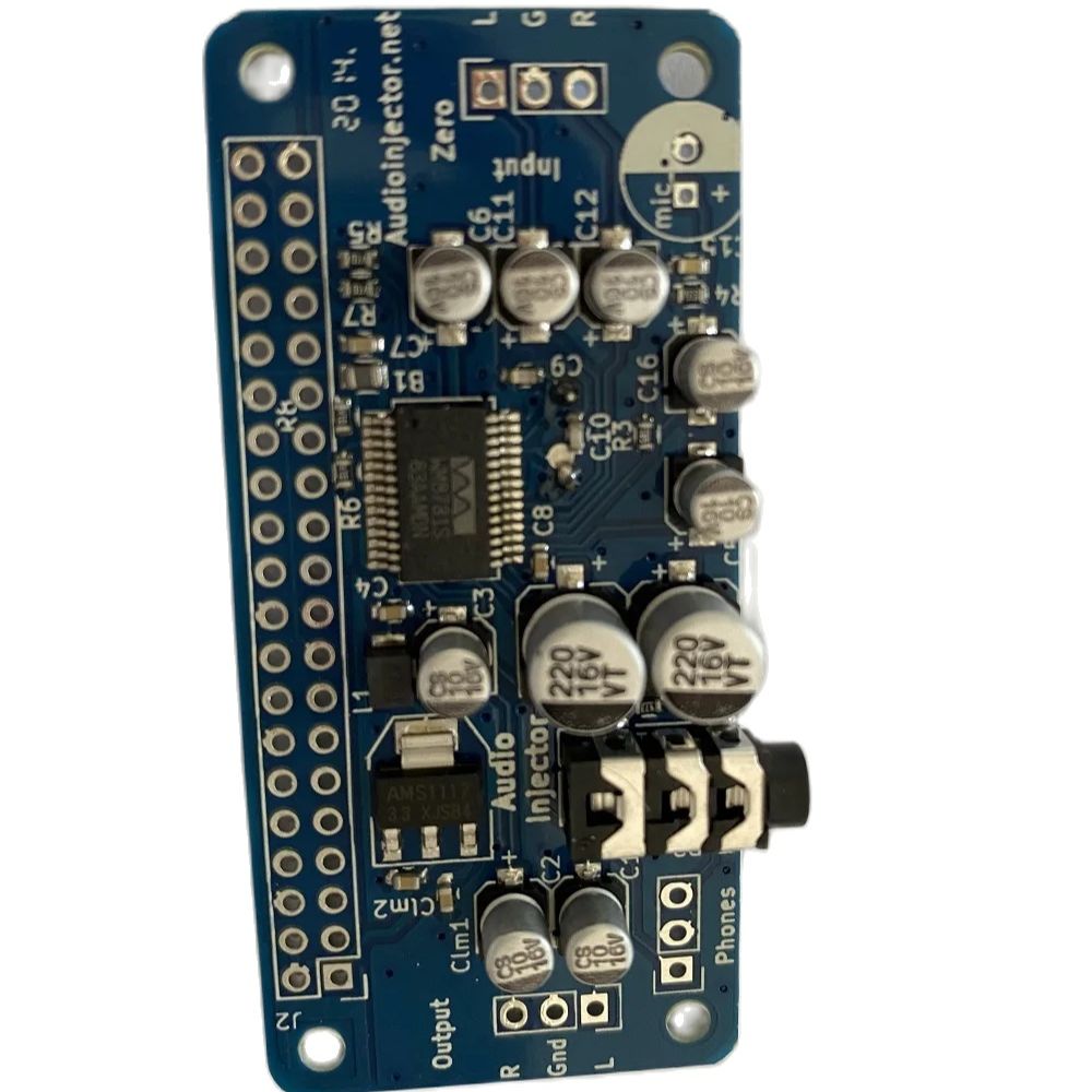 Audio Injector PPI0 Sound Card - đánh giá và giá Raspberry Pi Zero