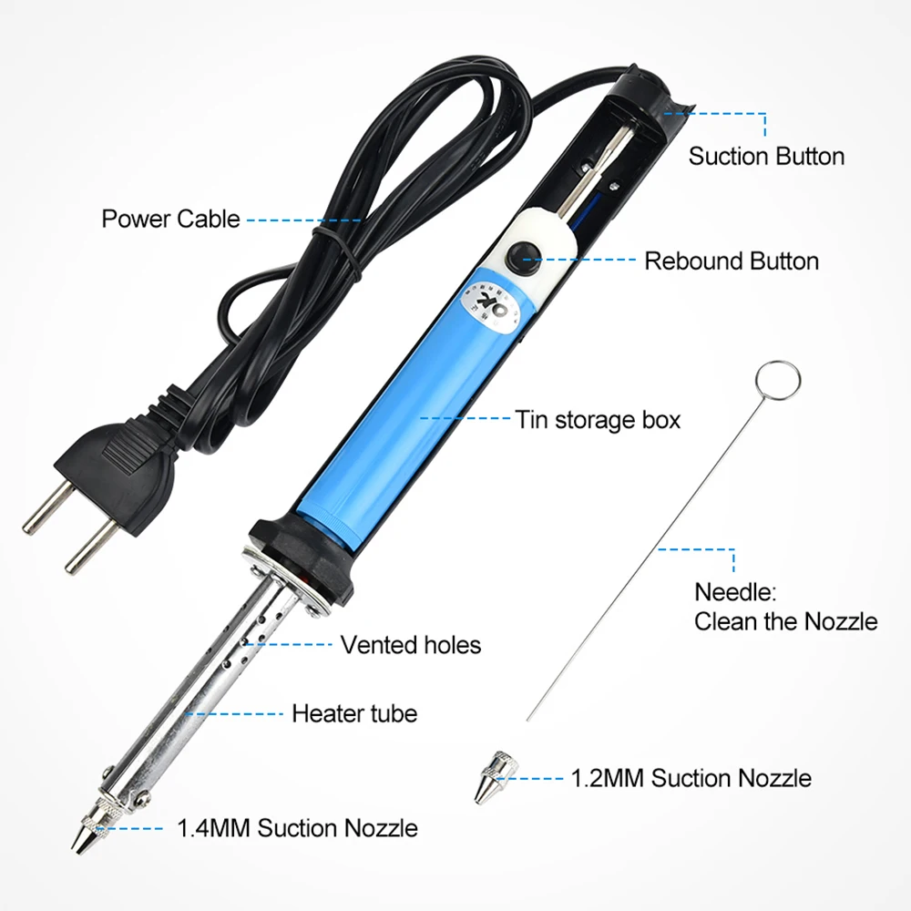 2 In1 Electric Tin Suction Suc - đánh giá và giá Desoldering Pump Solder