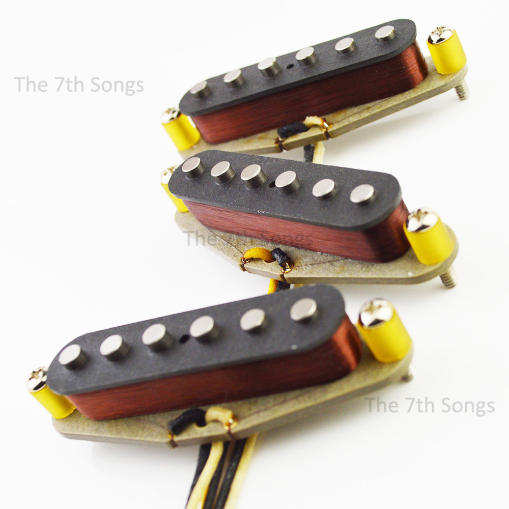 Vintage 1969 Set Alnico 5 Elec - đánh giá và giá Diy Electric Guitar Electronics