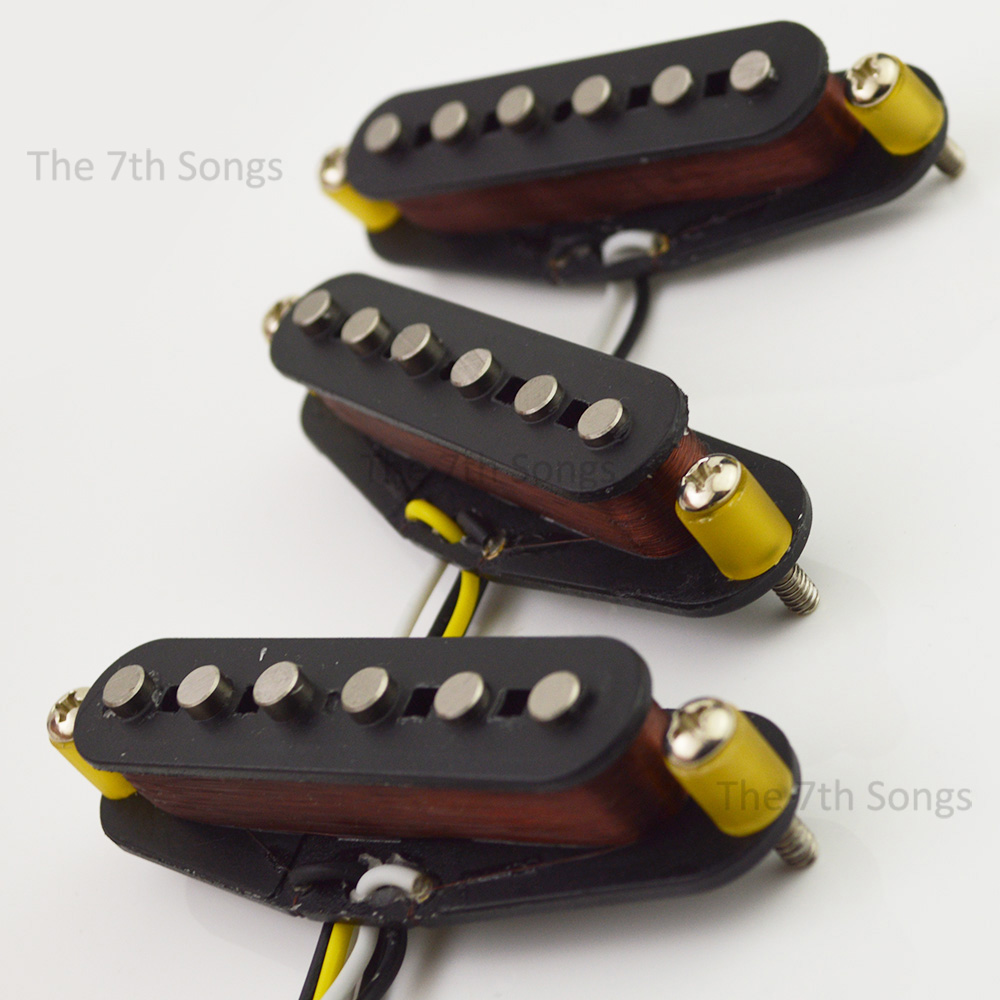 Vintage 1969 Set Alnico 5 Elec - đánh giá và giá Diy Electric Guitar Electronics