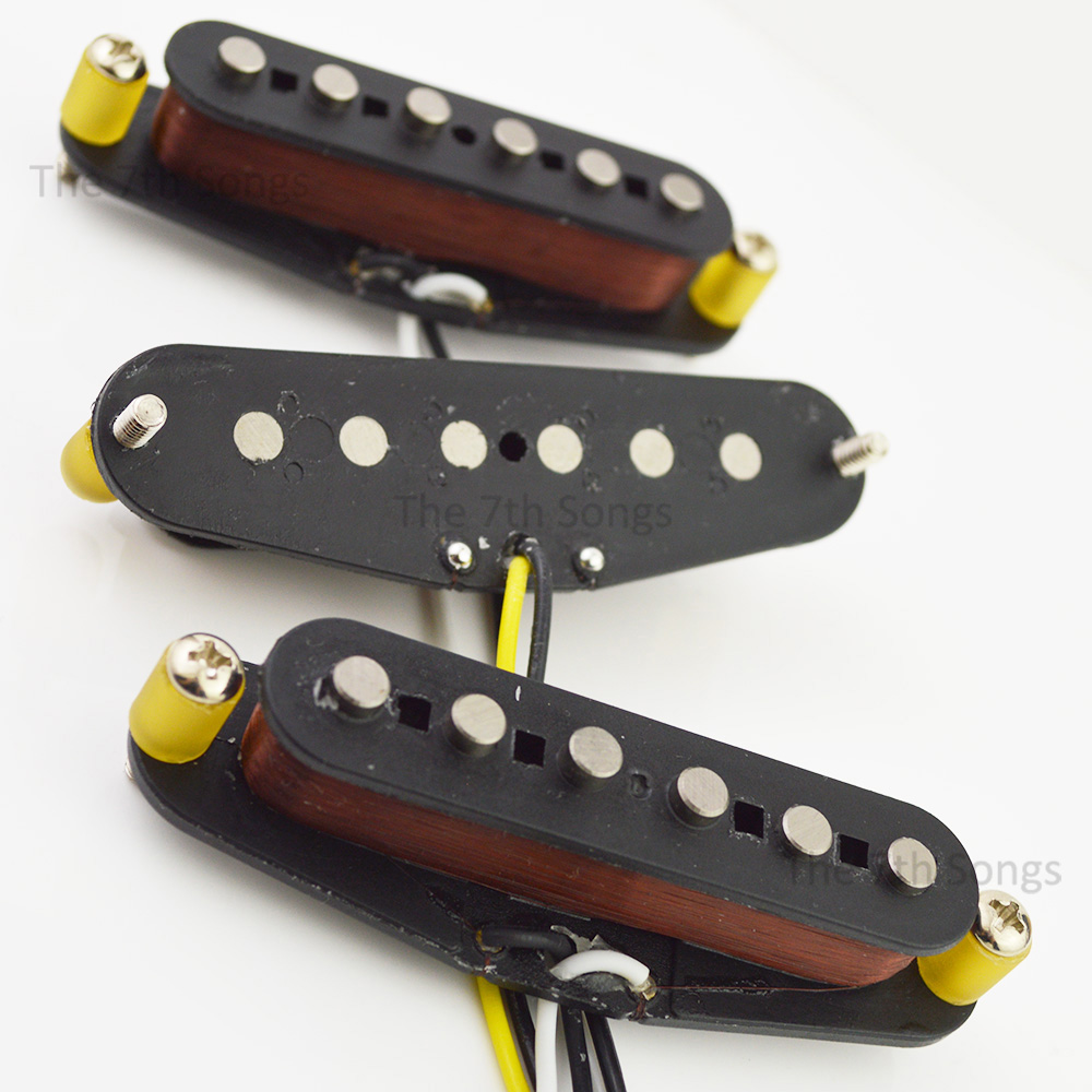 Vintage 1969 Set Alnico 5 Elec - đánh giá và giá Diy Electric Guitar Electronics