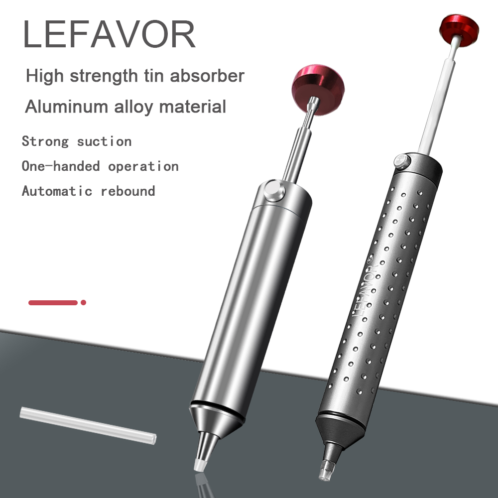 LEFAVOR Aluminum Powerful Deso - đánh giá và giá Desoldering Pump Solder