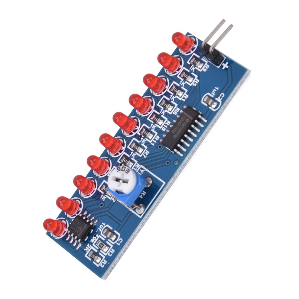 2Pcs NE555 CD4017 LED Flowing  - đánh giá và giá Diy Electronics Project Kit