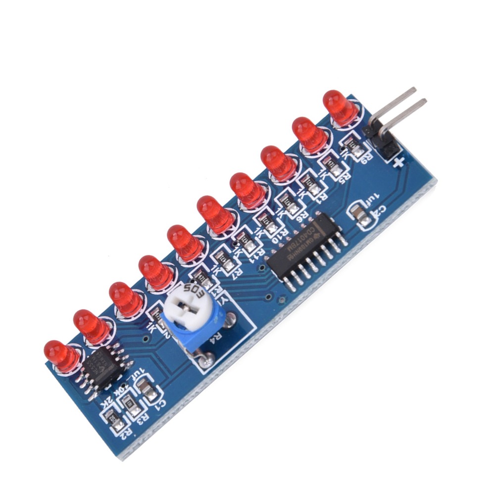 2Pcs NE555 CD4017 LED Flowing  - đánh giá và giá Diy Electronics Project Kit
