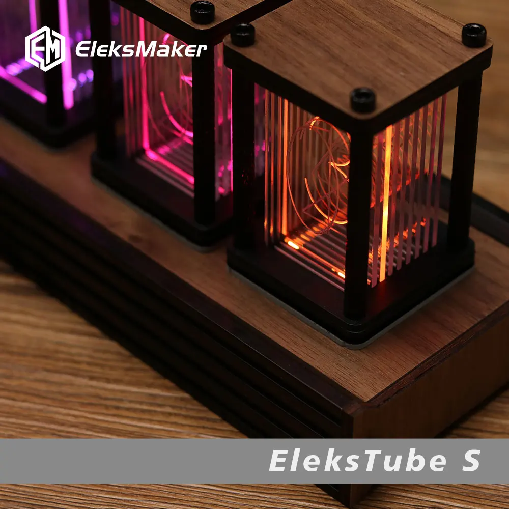 RGB Nixie Ống Đồng Hồ DIY Đồng - đánh giá và giá Diy Electronics Gift Ideas