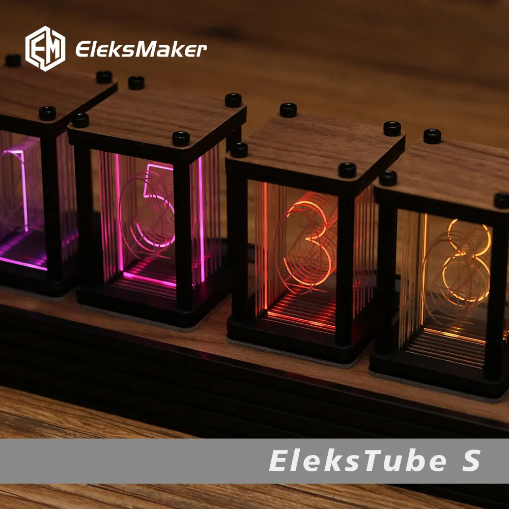 RGB Nixie Ống Đồng Hồ DIY Đồng - đánh giá và giá Diy Electronics Gift Ideas