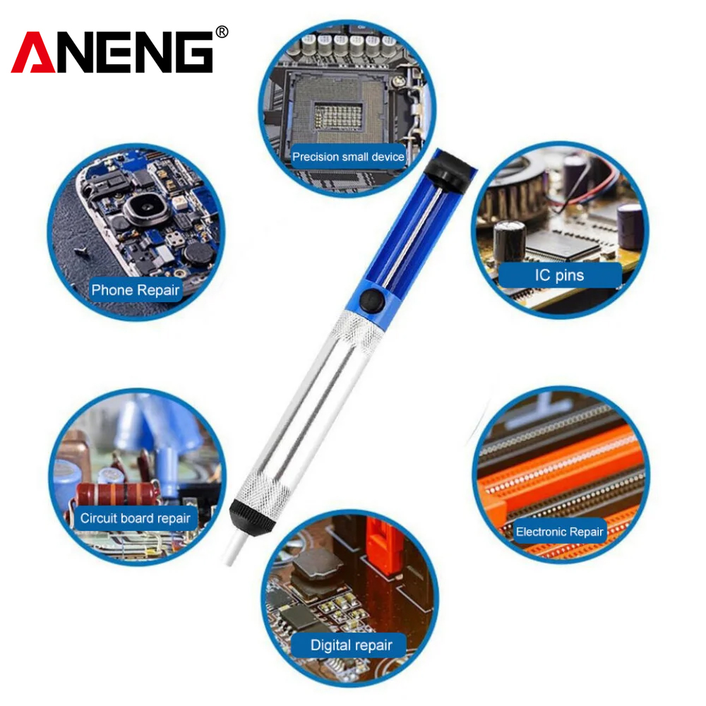 ANENG Desoldering Pump Iron De - đánh giá và giá Flux Pen Electronics