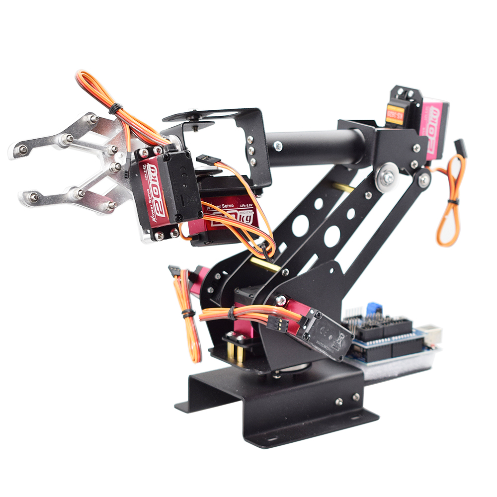 Ps2 Control 6 DOF Robotic Arm  - đánh giá và giá Diy Robot Electronics Kit