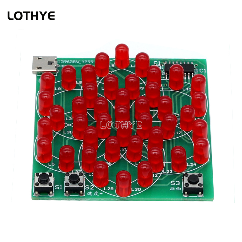43 LED Multi Style Pattern Ele - đánh giá và giá Diy Electronic Components
