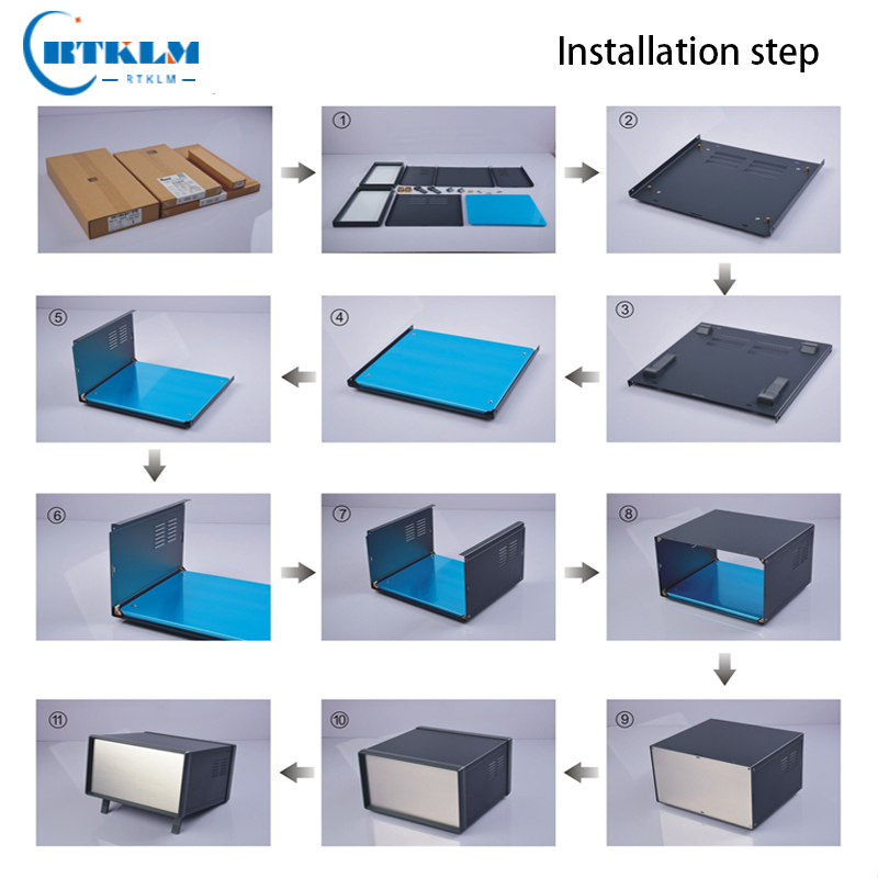 Tự Làm Ngã Ba Hộp Sắt Kèm Cho  - đánh giá và giá Diy Electronics Supplies
