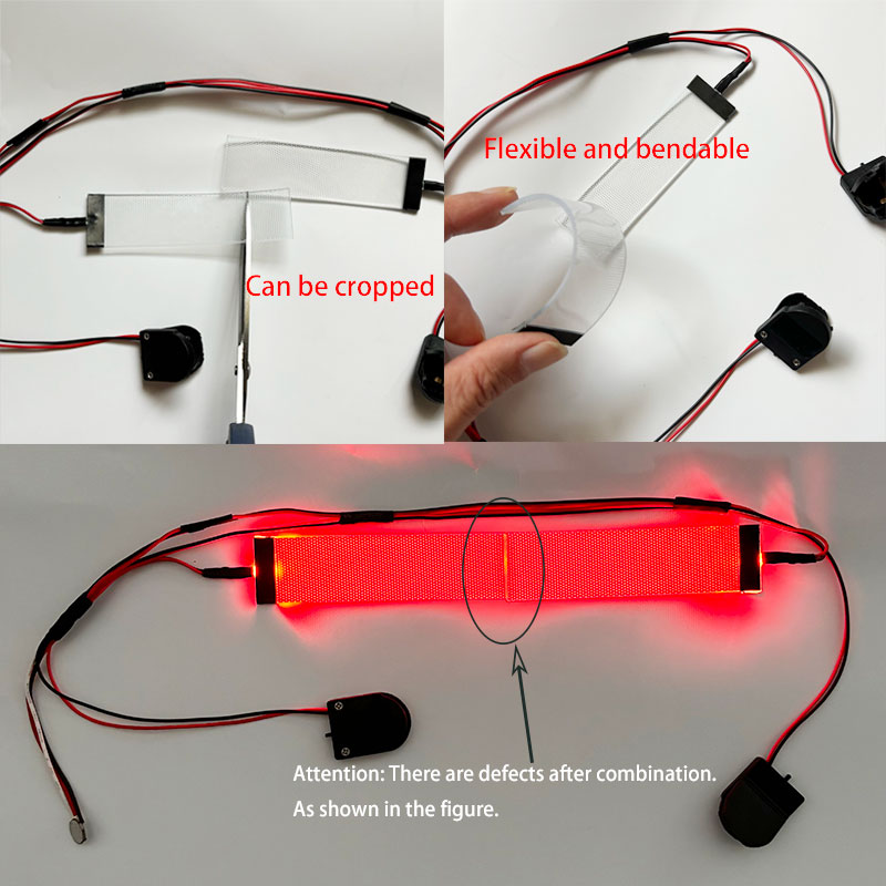 Red Flexible Bendable DIY LED  - đánh giá và giá Diy Halloween Electronics
