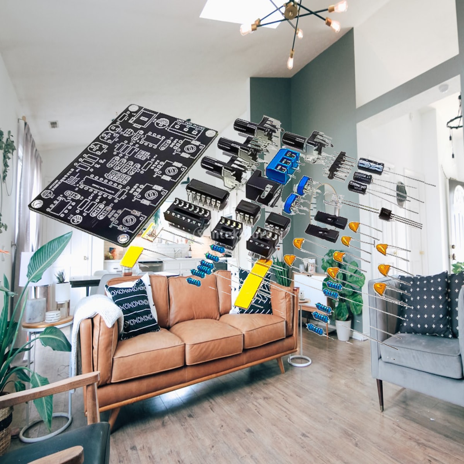 DIY Electronic Kit Signal Gene - đánh giá và giá Diy Home Electronics Lab