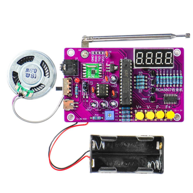 DIY FM Radio Electronic Kit 87 - đánh giá và giá Diy Electronics Project Kit