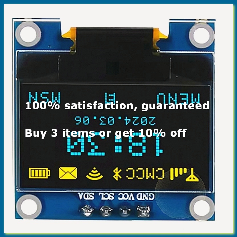 0.96 Inch OLED Display Screen  - đánh giá và giá I2C Lcd Display
