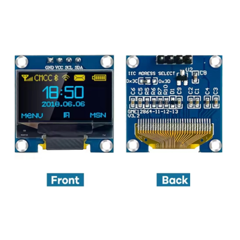 0.96 Inch OLED Display Screen  - đánh giá và giá I2C Lcd Display