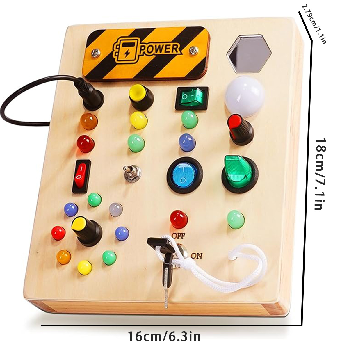 Wooden Children's Busy Board,  - đánh giá và giá Diy Halloween Electronics