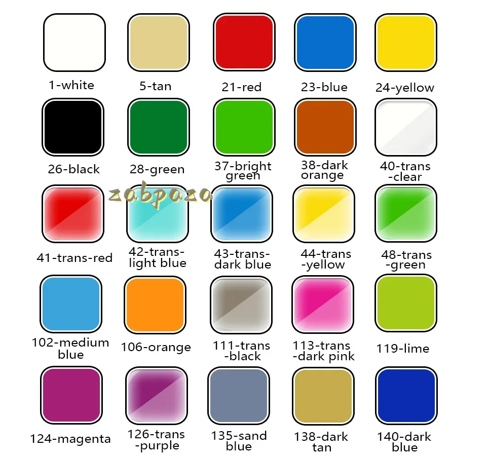 100PCS MOC 2420 Plate 2x2 Buil - đánh giá và giá Diy Electronics Gift Ideas